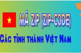 Zip code là gì?(Chính Xác Nhất) Mã zip code Việt Nam và các tỉnh thành