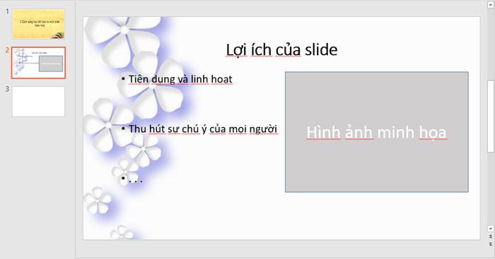 Slide ngắn gọn và đầy đủ