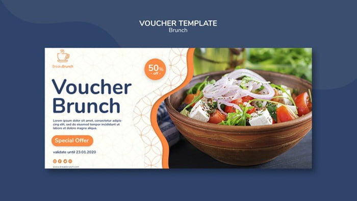 Voucher cần đa dạng kiểu dáng và thiết kế để thu hút khách hàng