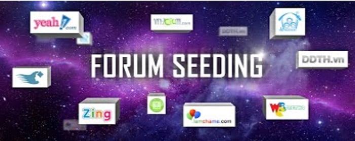 Forum seeding trên internet