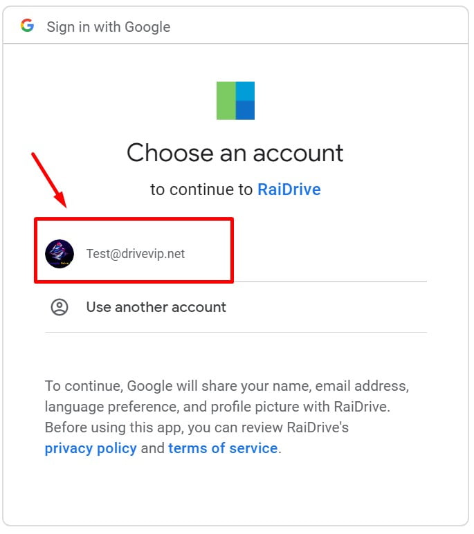 Đồng bộ máy tính với Google Drive bằng RaiDrive 28