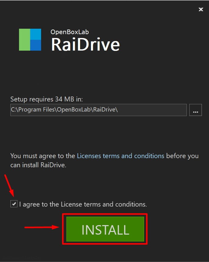 Đồng bộ máy tính với Google Drive bằng RaiDrive 20