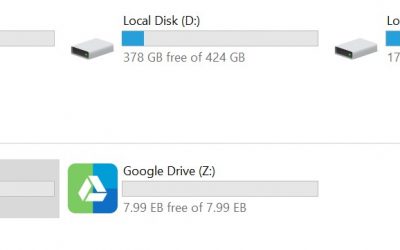 Đồng bộ máy tính với Google Drive bằng RaiDrive