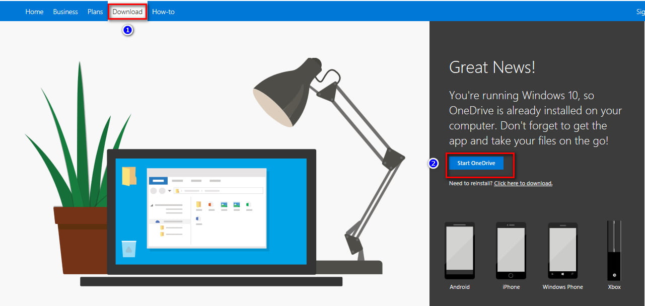 Download OneDrive