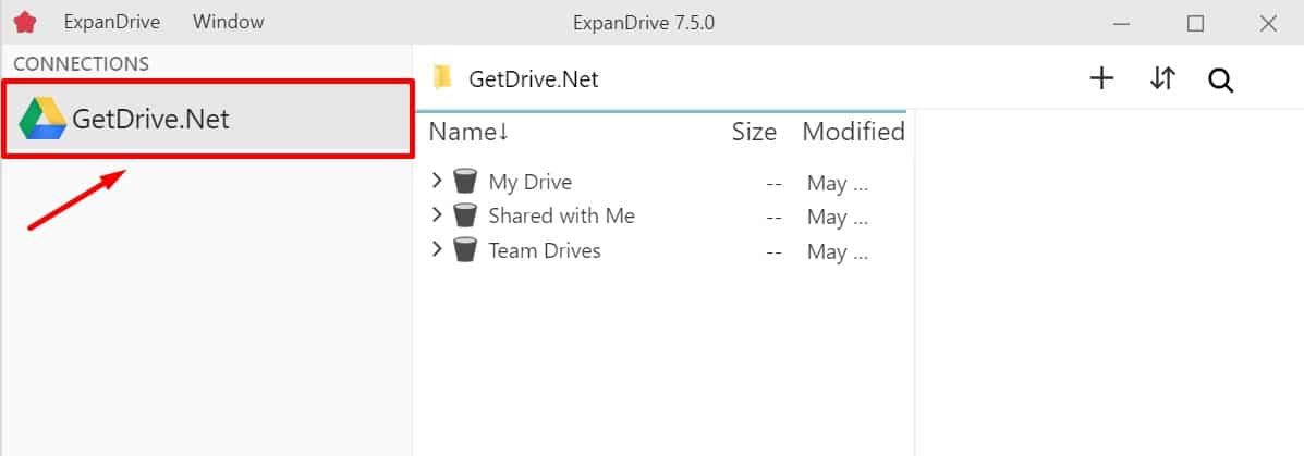 Phần mềm ExpanDrive