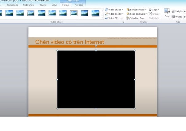 Cách chèn video vào Powerpoint 2010 như thế nào? 18