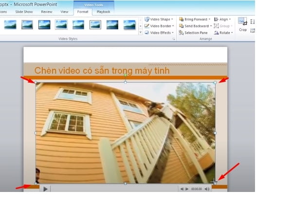 Cách chèn video vào Powerpoint 2010 như thế nào? 15