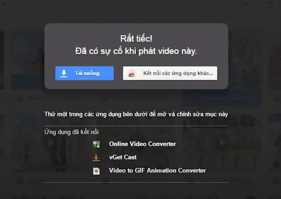 Bí kíp fix lỗi xem video trên google drive không được 7