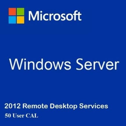 Windows Server 2012 Remote Desktop Services 50 USER Connections Key Global 3