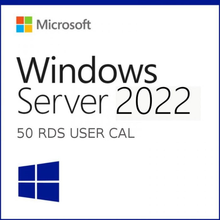 Buy Windows Server 2022 Remote Desktop Services User Connections (50) Cal Key Global 9