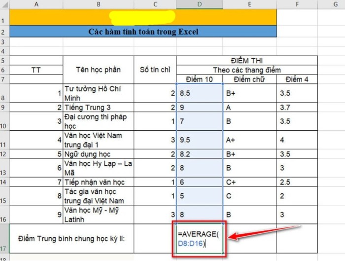 10 Hàm Excel Hiệu Quả Cho Xử Lý Dữ Liệu 12