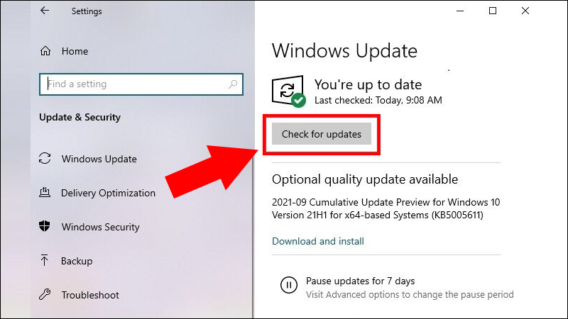 Cách Cập Nhật và Update Windows 11 Lên Phiên Bản Mới Nhất 6