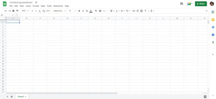 Cách tạo file Excel trên Google Drive mà bạn nên biết 9