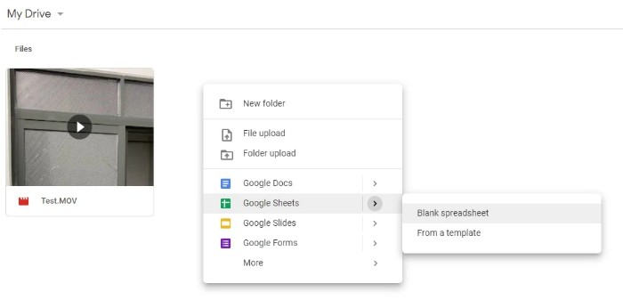 Cách tạo file Excel trên Google Drive mà bạn nên biết 11