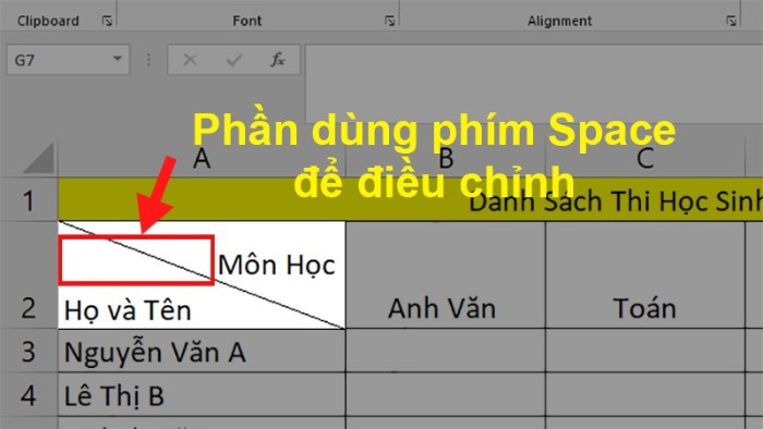 Gạch Chéo Ô trong Excel: Hướng Dẫn 132