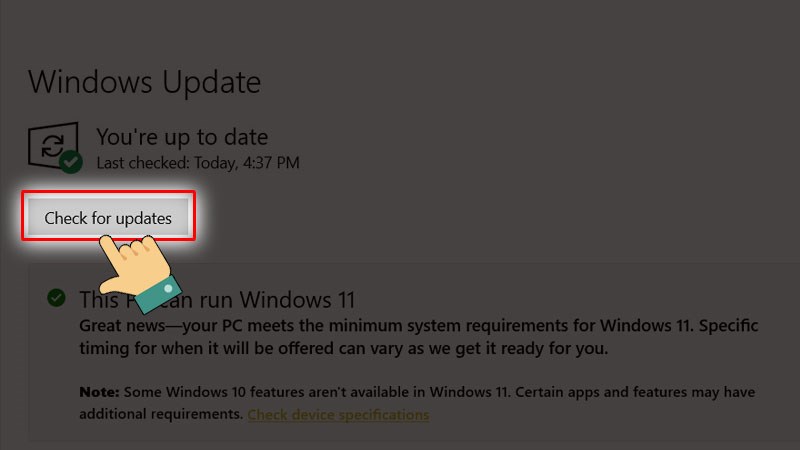Sửa lỗi không thể mở ứng dụng trên Windows 10