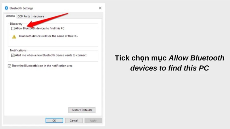 Cách Khắc Phục Lỗi Không Tìm Thấy Bluetooth trên Laptop Windows 10 6