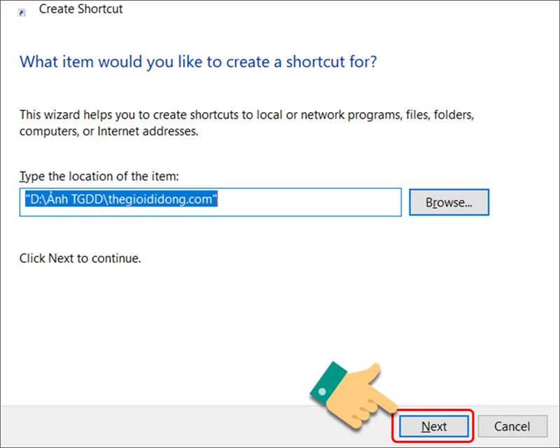 3 cách tạo Shortcut trong Windows đơn giản 30
