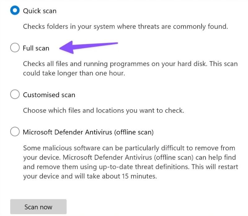 Cách sửa lỗi Control Panel không mở trên Windows 11 32