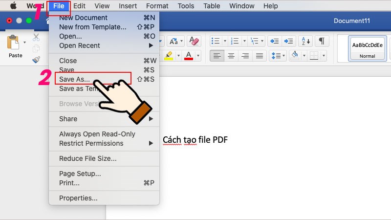 Cách tạo file PDF từ file Word, Excel, Powerpoin trên máy tính 7