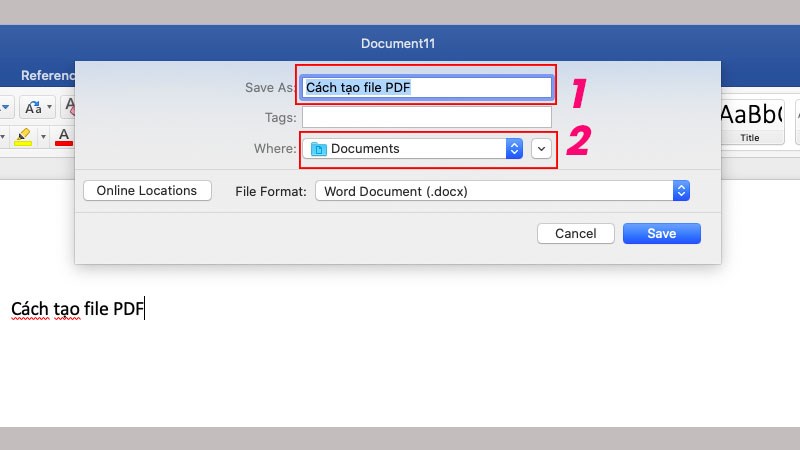 Cách tạo file PDF từ file Word, Excel, Powerpoin trên máy tính 8