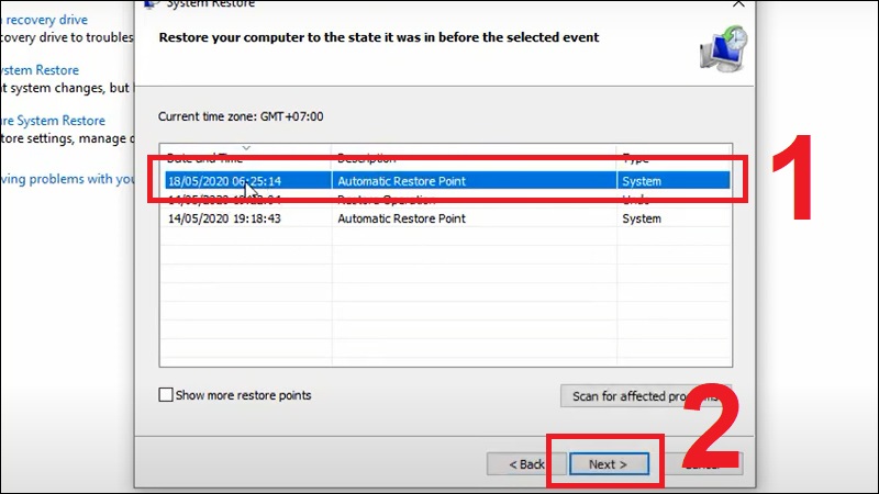Hướng dẫn cách khôi phục dữ liệu bằng File History trên Windows 10 12