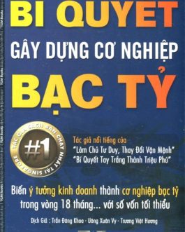 Ebook Bí Quyết Gây Dựng Cơ Nghiệp Bạc Tỷ – Hướng Dẫn Từng Bước Xây Dựng Doanh Nghiệp Thành Công