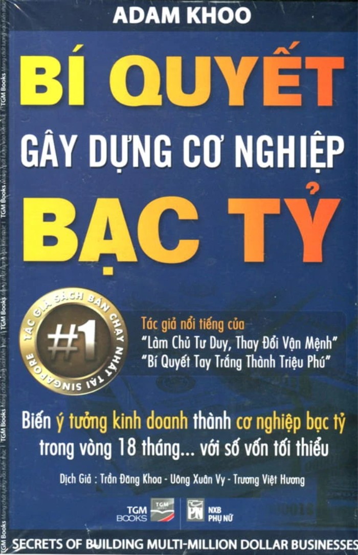 Ebook Bí Quyết Gây Dựng Cơ Nghiệp Bạc Tỷ - Hướng Dẫn Từng Bước Xây Dựng Doanh Nghiệp Thành Công 2