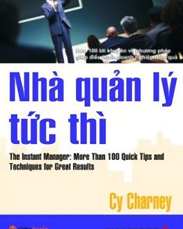 Ebook Nhà Quản Lý Tức Thì – Công Cụ Vượt Trội Cho Nhà Lãnh Đạo Hiện Đại