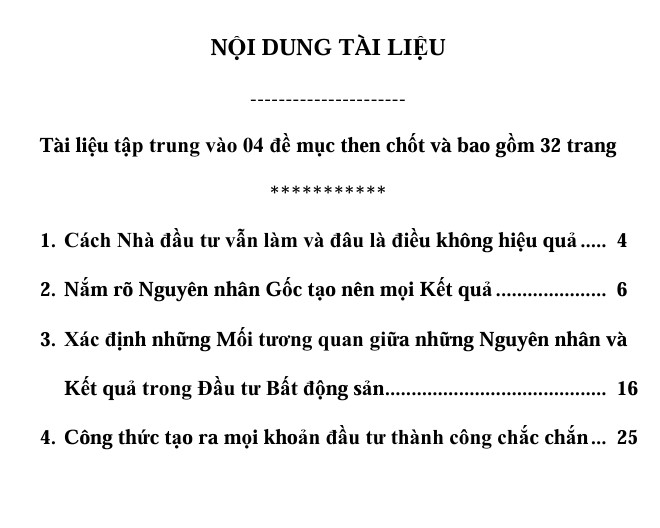 Cẩm Nang 3 Ebook Đúc Kết Từ 8 Năm Kinh Nghiệm Làm Nghề Mô Giới Của Tôi 8