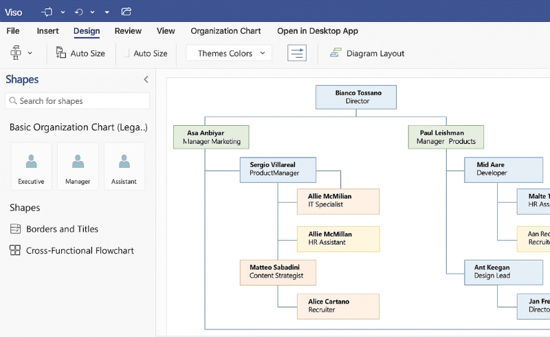 Microsoft Visio 2016 professional (1 máy/ vĩnh viễn) 4