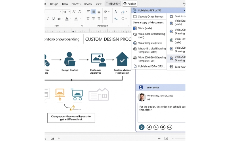 Microsoft Visio 2021 professional (1 máy/ vĩnh viễn) 5