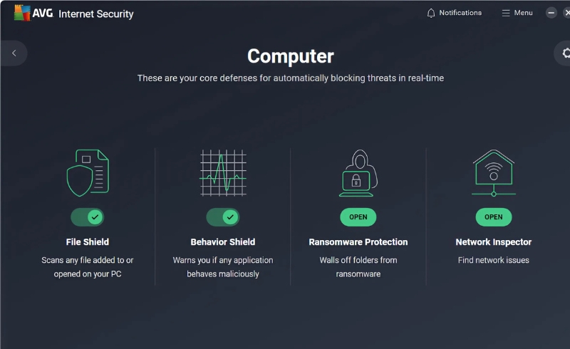 AVG Internet Security (1 năm/ 1 máy) 3