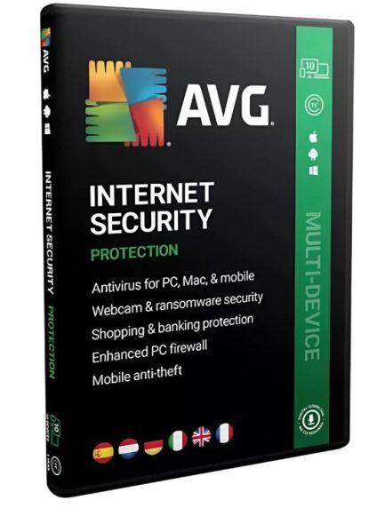 AVG Internet Security (1 năm/ 10 máy)