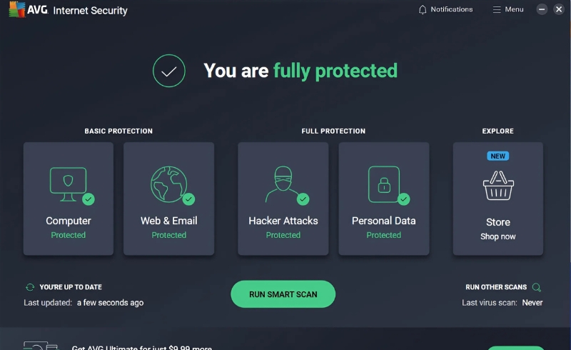 AVG Internet Security (2 năm/ 10 máy) 3