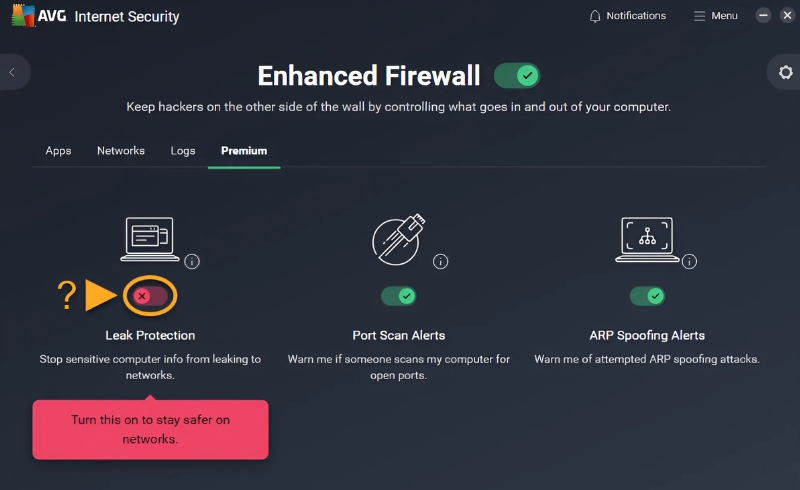 AVG Internet Security (2 năm/ 10 máy) 5
