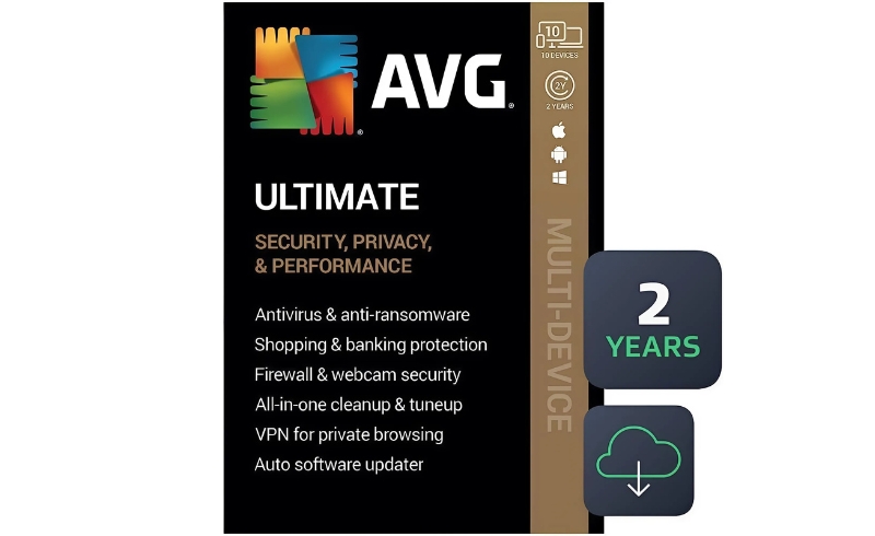 AVG Internet Security (2 năm/ 10 máy) 6