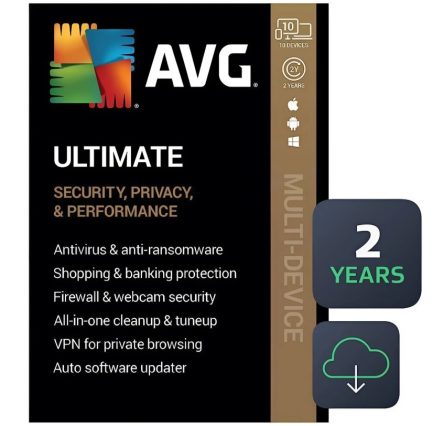 AVG Internet Security (2 năm/ 10 máy)