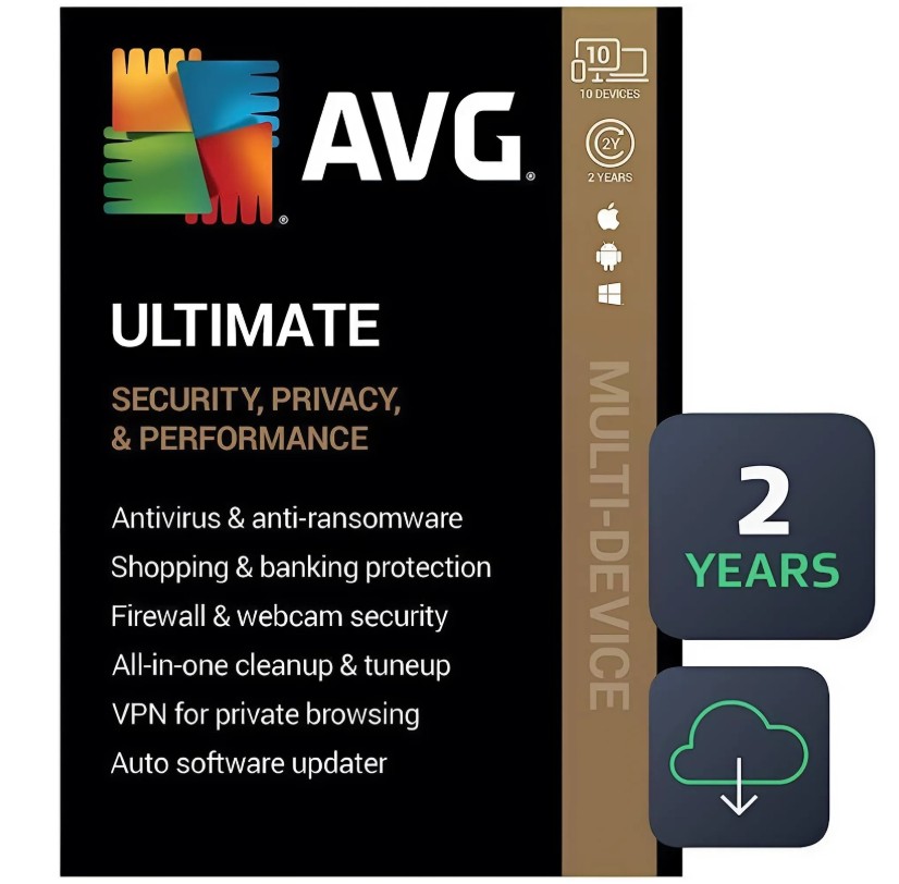 AVG Internet Security (2 năm/ 10 máy) 1