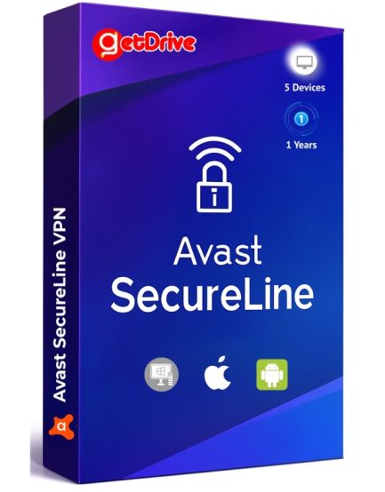 Avast SecureLine VPN (1 năm/ 5 máy)