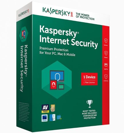 Kaspersky Internet Security (1 năm/ 1 máy)