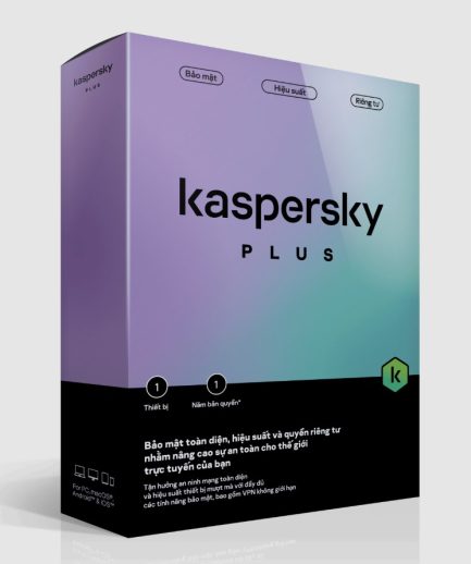 Kaspersky Plus (1 năm/ 1 máy)