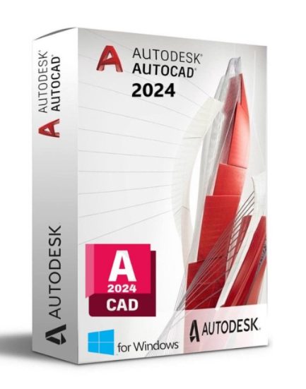 Autodesk AutoCAD 2024 cho Windows (1 năm/ 1 máy)