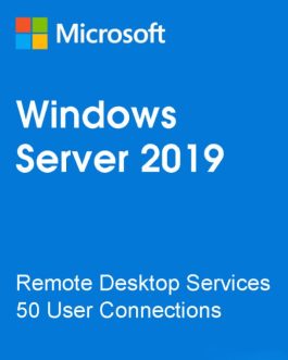 Windows Server 2019 Remote Desktop Services 50 USER Connections (1 máy)
