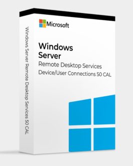 Windows Server 2019 Remote Desktop Services Device Connections 50 Cal (1 máy)