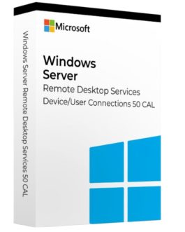 Windows Server 2019 Remote Desktop Services Device Connections 50 Cal (1 máy)