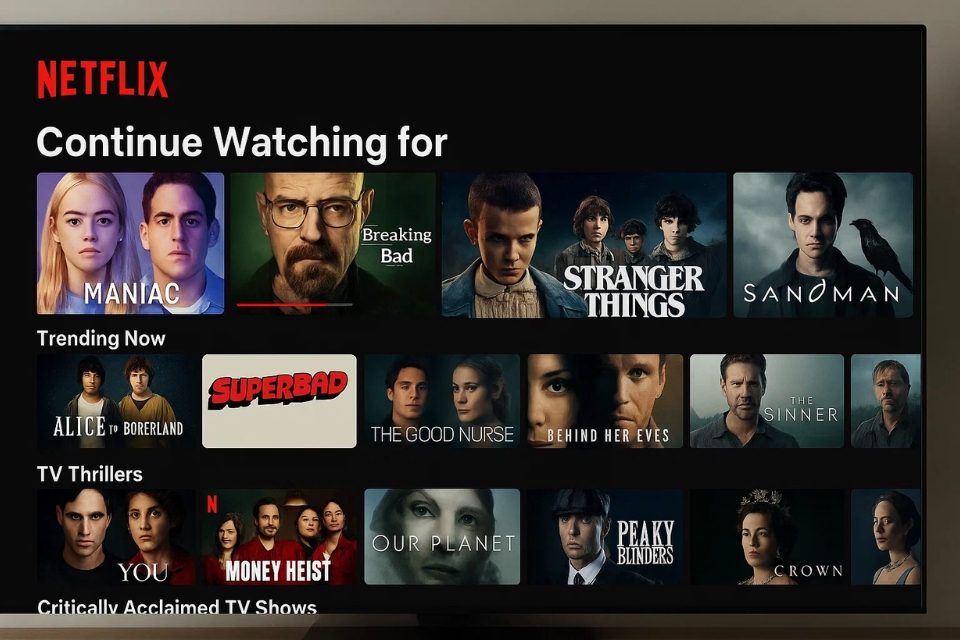 Tài Khoản Netflix Premium Xem phim chất lượng 4k 3