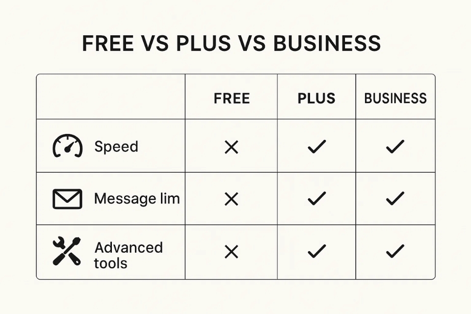 ChatGPT có miễn phí không? Có chứ… nhưng “miễn phí” kiểu gì mới là chuyện đáng nói 2 ChatGPT có miễn phí không? Có chứ… nhưng “miễn phí” kiểu gì mới là chuyện đáng nói 2