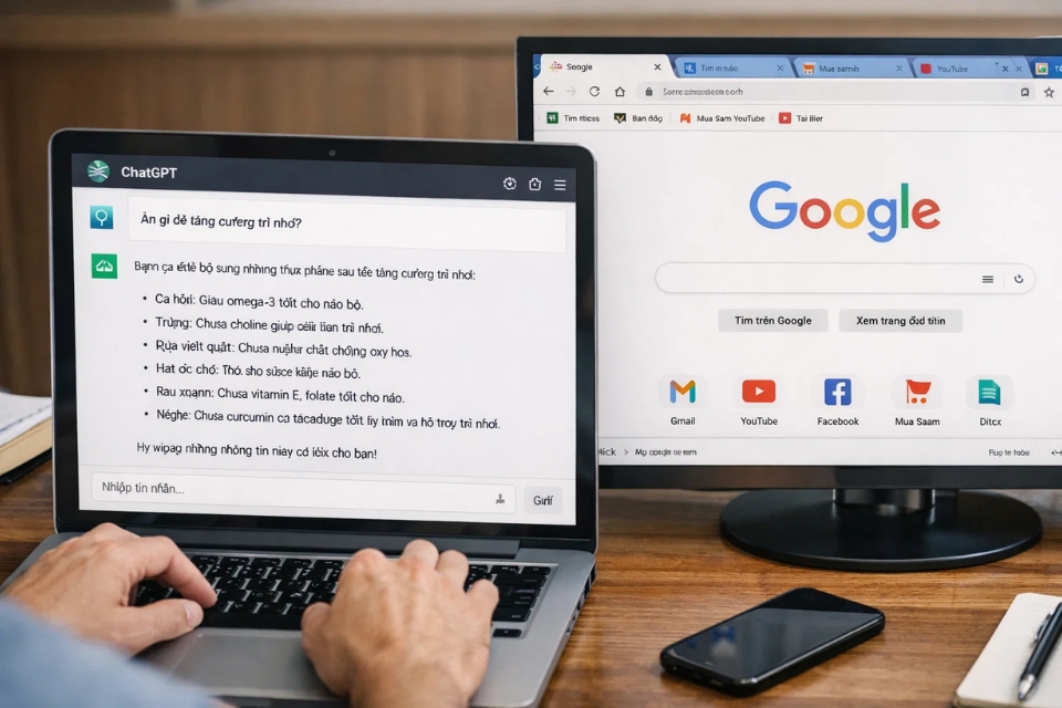 ChatGPT có thay thế Google không? Câu hỏi nghe đơn giản mà nghĩ kỹ lại… không hề