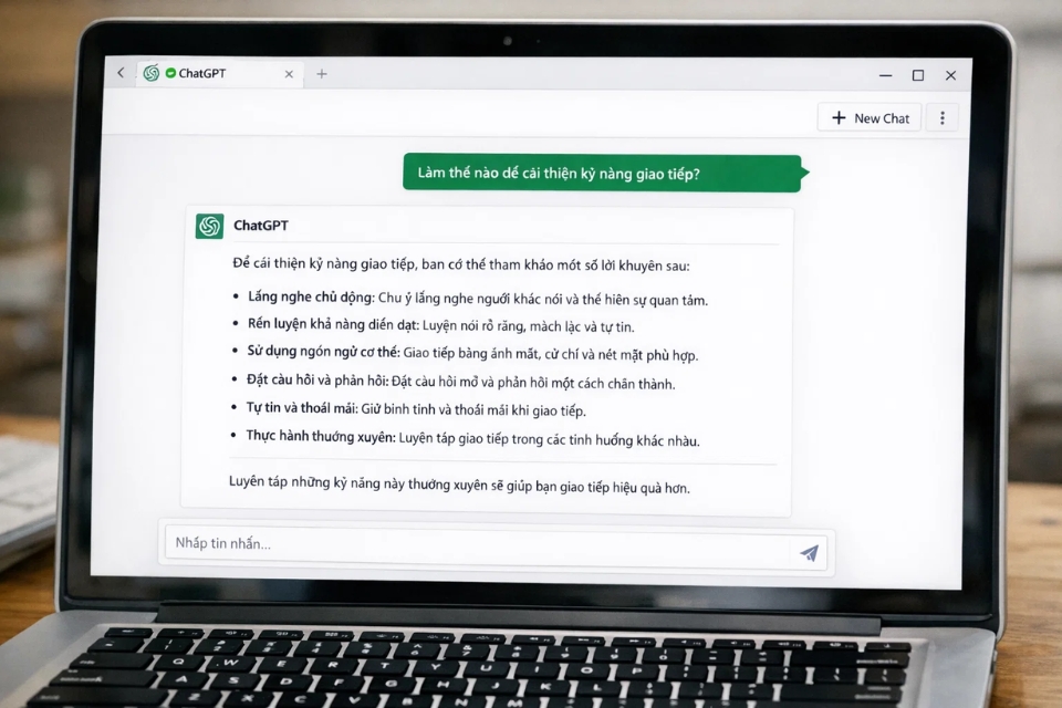 Hướng dẫn dùng ChatGPT tiếng Việt: Cứ nói chuyện bình thường thôi, đừng căng! 3